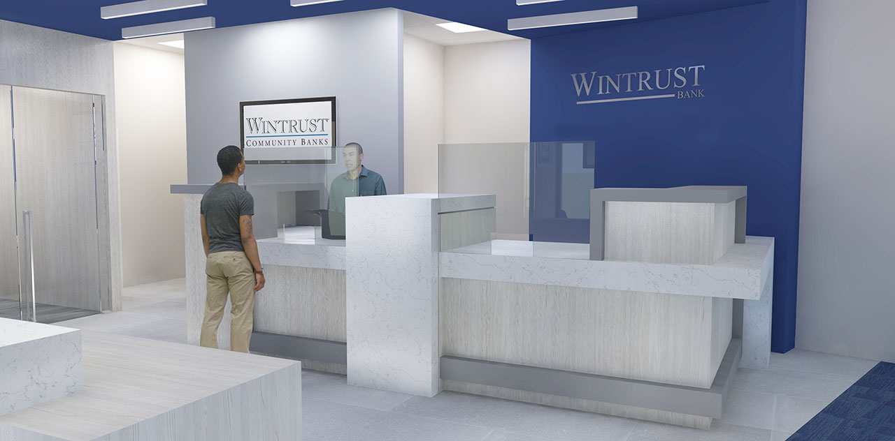 Wintrust Bank Rendering